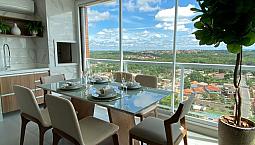 Apartamento Com 3 Suítes, Lavabo E Sacada Gourmet No Bairro Santa Rosa Próximo A Talavera