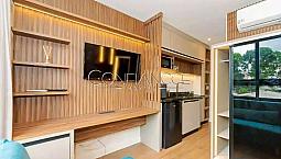 Studio Mobiliado Para Alugar No Alto Da Gloria, Curitiba - Pr | Confiancce Imóveis