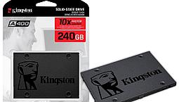 Ssd 240Gb Kingston A400 2.5 Sata Iii 500Mb/S