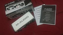 Placa Interface M Audio M Track 2 2X2
