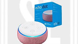 Alexa Rosa (Echo Dot):)Aproveite E Compre A Sua