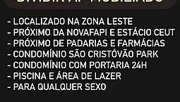 Ap/Aluguel/Dividir/Quarto