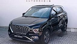 Creta Platinun 1.0 Tgdi 2023, Apenas 8.000Km, Teto Solar, Top De Linha!
