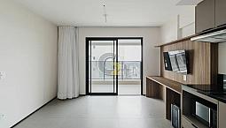 Apartamento Para Locação Na Vila Clementino Com 1 Quarto, Sem Vaga