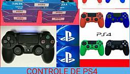 Controle De Ps4 + Capa De Brinde