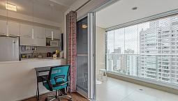 Apartamento Para Venda Possui 45 Metros Quadrados Com 1 Quarto