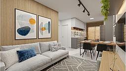Apartamento Com  2 Dormitórios, Sacada, Vaga De Garagem 