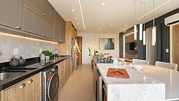 Apartamento Mobiliado E Decorado No Vértice Residence  Sofisticação E Conforto.