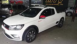 Saveiro Pepper Ce 17/18 Branco Completo Couro 1.6 Flex