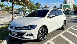 Vw Polo 1.0 Tsi Highline Automático Ano 2020/2020 Branco 
