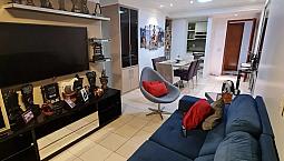 Apartamento 2 Quartos Com Vista Mar À Venda Em Boa Viagem | 2 Vagas | Porteira Fechada