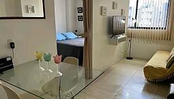 Flat Mobiliado 30M² | 1 Quarto Separado | Golden Dive | Boa Viagem