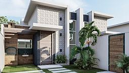 Linda Casa Em Construção / 3 Quartos E Vagas / Palmirim