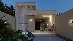 Casas No Luzardo Viana Em Maracanaú, Arquitetura Moderna, 100% Porcelanato Acabamento Fino
