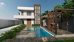 Rz** Casa Duplex De Alto Padrão Em Manguinhos Com Ótima Área