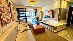 Apartamento 3 Suítes  145M²  Varanda Integrada  Ponta Verde
