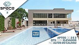 /136 Space Calhau 2. Piso Porcelanato. Aptos 2 E 3 Quartos!