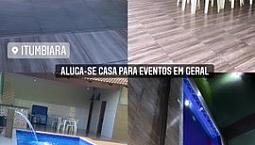 Aluga-Se Casa Para Eventos Em Geral