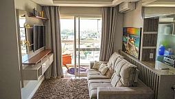 Lindo Apartamento No Rossi Fiateciimóvel De 2 Dormitórios Em Andar Alto, Banheiro Social..