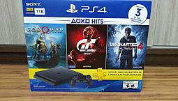 Playstation 4 Slim 1Tb - Novo Lacrado Com Garantia