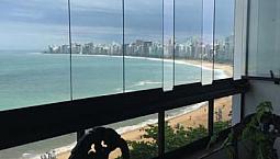 Quatro Suítes, 450M² De Frente Para O Mar Da Praia Da Costa!