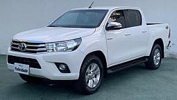 Toyota Hilux Srv 2.8 Aut. 4X4 2017 Branca Blindada Único Dono 