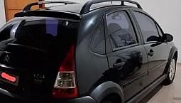 Citroen C3 Xtr 1.6 Preto 2008-O Mais Completo Da Categoria!