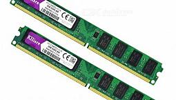 Kit Memória Ram 2X2= 4Gb Ddr2 800Mhz Novas