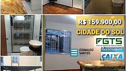 Edinaldo Santos - *Cidade Do Sol* - Apto Térreo - 3/4 - Garagem!!! R$ 159.900,00!!!