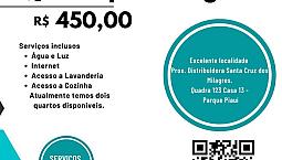 Aluguel De Quartos P/ Estudantes