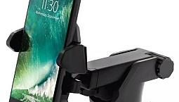 Suporte Celular Long Neck Trava De Segurança Fixo Carro C-008