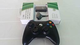 Controle Original + Kit Bateria X-Box 360