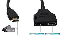 Duplicador Splitter Hdmi 1 Entrada 2 Saídas 1X2