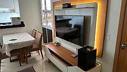 Apartamento Mobiliado 2Q Em Condomínio Residencial