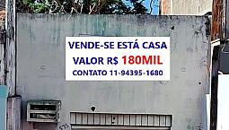 Vende-Se Esta Casa R$ 180 Mil  Av. Marechal Deodoro, 575