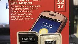 Cartão De Memória Sandisk 32Gb