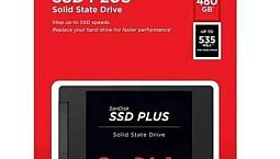 Hd Ssd Sandisk Plus 480Gb 535Mb/S G26