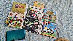 Nintendo 3ds Com 6 Jogos Originais