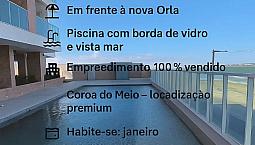 Repasse Bayside Residence -55,8 M² - Vista Mar - 1º Andar - 100% Vendido - Nova Orla<br>