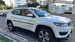 Compass Longitude 2017/2017 Flex. Único Dono! 29.000Km Rodados. Branco Pérola!