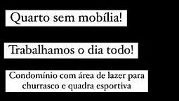 Aluguel Quarto