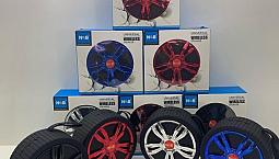 Caixinha De Som Bluetooth Speaker Speeed Roda Automotiva