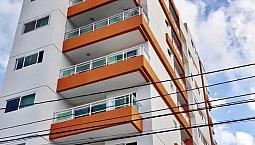 Alugar - Apartamento Totalmente Mobiliado Em Ponta Negra - 2/4 Suíte  - Máquina De Lavar -