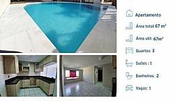 Apartamento À Venda Com 3 Quartos Em Nova Parnamirim