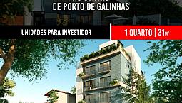 1 Quarto | 31M² | Flats Em Porto De Galinhas