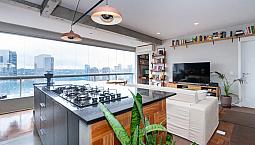 Apartamento Para Venda Em Santo Amaro Com 1 Quarto, Sendo 1 Suíte, 75M²