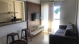 Alugo Apartamento Mobiliado Completo, 02 Quartos - Goiabeiras - Cuiabá - Mt