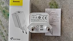 Carregador Turbo Baseus 24 Watts *Novo