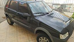 Uno Way 2010 Preto 4 Portas Vidro Elétrico S/Direção 