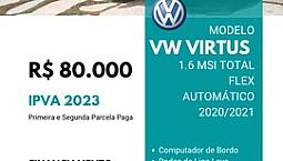 Vw Virtus 1.6 Msi Total Flex Automático